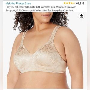 Playtex 18 hour ultimate lift wireless bra
